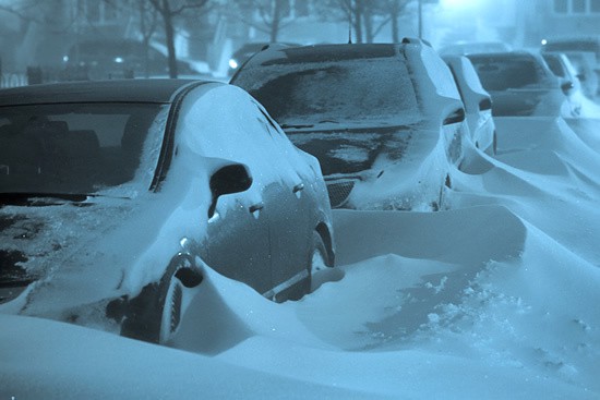 Chicago Emergency Snow Plowing is needed when cars get buried in snow.