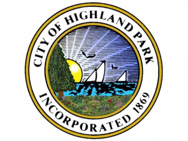 Highland Park Illinois city logo where we provide snow removal services