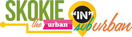 Skokie, IL, "The Urban in Suburban" logo.