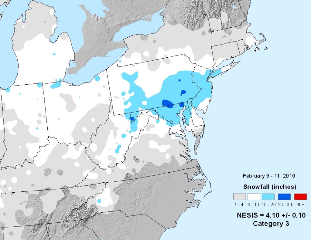 Feb 2010 snowstorm snow plowing forecast