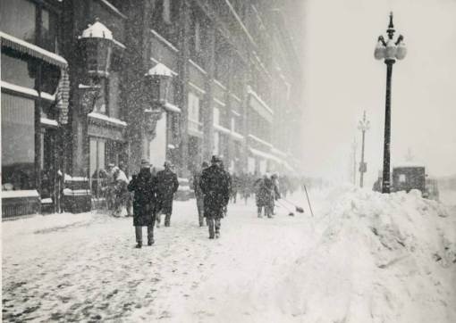 snow removal services - 1929 blizzard